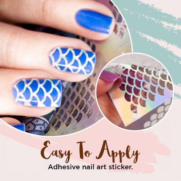 Nailart – Stencil per unghie (144 pezzi) slider