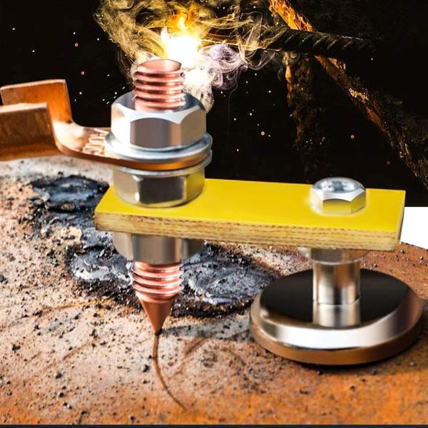 Safeweld – Morsetto magnetico per la messa a terra