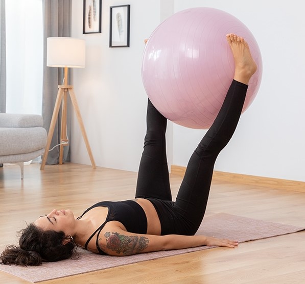 Yoga exercise ball – Palla per esercizi yoga slider