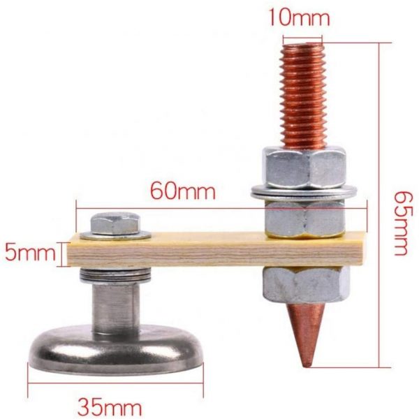 Safeweld – Morsetto magnetico per la messa a terra slider