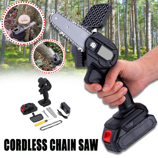 Mini wireless chainsaw – Mini sega elettrica senza fili slider